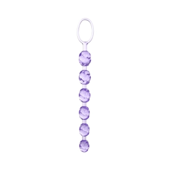 Plug/kulki-SWIRL PLEASURE BEADS PURPLE