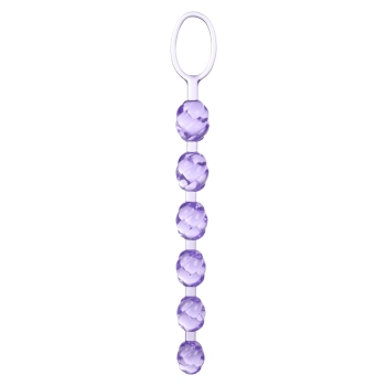 Plug/kulki-SWIRL PLEASURE BEADS PURPLE