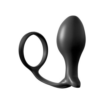 Korek analny ass gasm cock ring advanced black