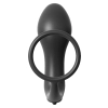 Plug-ASS GASM COCKRING PLUG BLACK