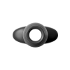 Plug-OPEN WIDE TUNNEL PLUG BLACK