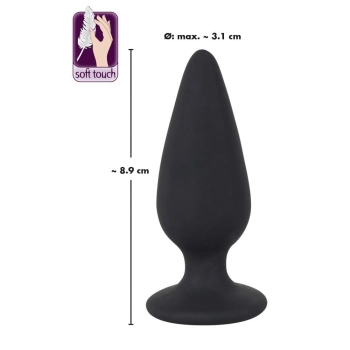 Erotyczny korek do noszenia w pupie sex plug 8cm