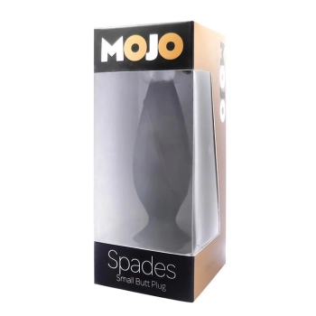 Plug-MOJO SPADES SMALL BUTT PLUG BLACK