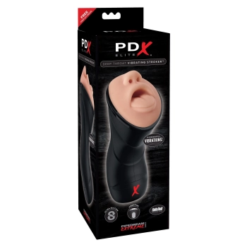 Masturbator-PDX ELITE DEEP THROAT VIBR STOKER