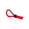 Pierścień-SILICONE STUD LASSO RED