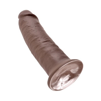 Dildo-COCK 10 INCH BROWN