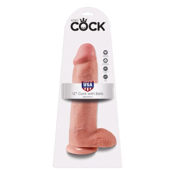 Realistyczny gruby penis z przyssawką dildo 30,5cm