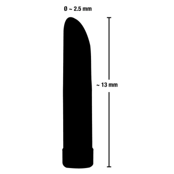 Podręczny dyskretny mini wibratr sex masażer 13cm