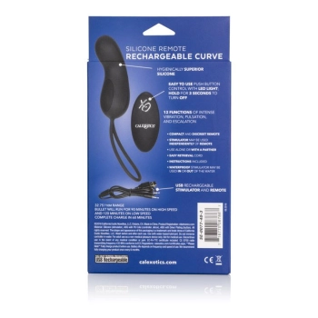 Jajko/wibr-REMOTE RECHARGEABLE CURVE BLACK