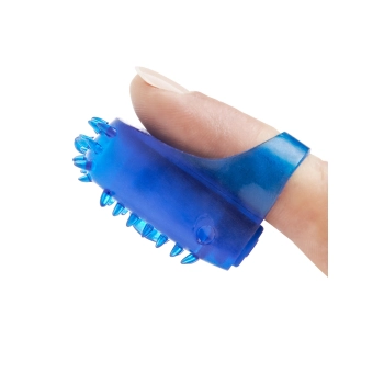 Pierścień-FLEX RING AND FINGER VIBE BLUE