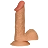 Solidne naturalne dildo jak penis przyssawka 17cm