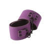 Kajdanki-lust bondage wrist cuffs purple