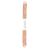 Dildo-the double d vanilla 16 inch