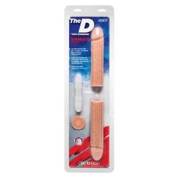 Dildo-the double d vanilla 16 inch