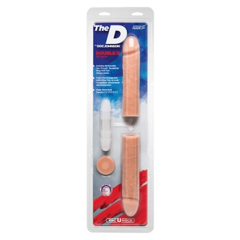 Dildo-the double d vanilla 16 inch