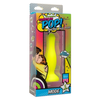 Plug-AMERICAN POP MODE 5 INCH YELLOW