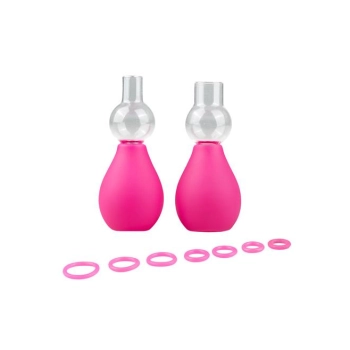 Pompka-Pink Nipple Sucker Set