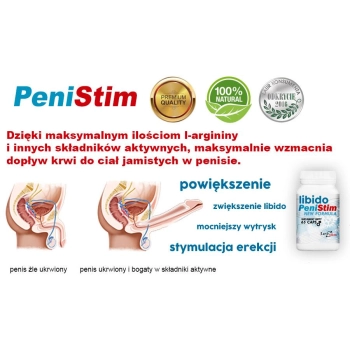 Powiększanie penisa erekcji libido potencji 65tab