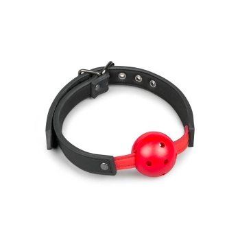 Knebel-Ball Gag With PVC Ball - Red