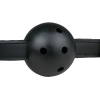 Knebel-Ball Gag With PVC Ball - Black