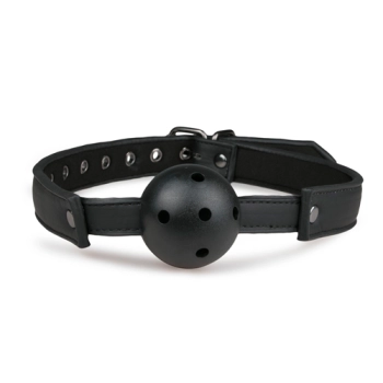 Knebel-Ball Gag With PVC Ball - Black