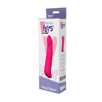 Wibrator-DREAM TOYS KING OF HEARTS MAGENTA