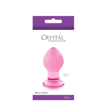 Plug-CRYSTAL SMALL PINK