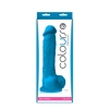 Dildo-colours pleasures 8inch blue