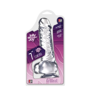 Dildo-jelly joy brilliant clear