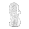 Masturbator-M FOR MEN HAND TOOL CLEAR