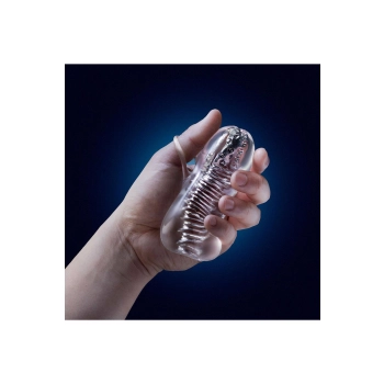 Masturbator-M FOR MEN HAND TOOL CLEAR