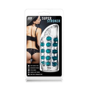 Masturbator-M FOR MEN SUPERSTROKER CLEAR