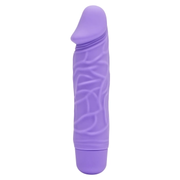 Nieduży silikonowy wibrator prawdziwy penis 15cm