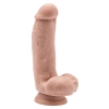Realistyczne dildo z jajami ToyJoy 15 cm jasny odcień skóry