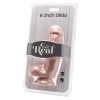Realistyczne dildo z jajami ToyJoy 15 cm jasny odcień skóry