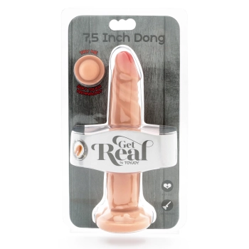 Dildo-dual density dong 7.5 inch