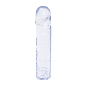 Dildo-CRYSTAL JELLIES CLASSIC Transpa 8 INCH