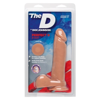 Dildo-THE PERFECT D CHOCOLATE 8 INCH