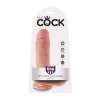 Dildo-cock 8 inch w/ balls flesh