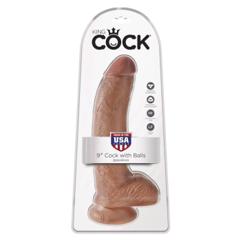 Dildo-cock 9 inch with balls