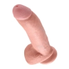 Dildo-cock 9 inch w/ balls flesh