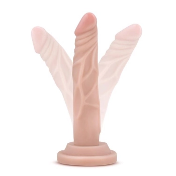 Dildo-dr. skin 5 inch mini cock flesh