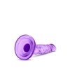 Dildo-naturally yours 5inch mini cock purple