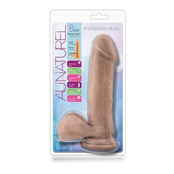 Dildo-au naturel 8inch sensa feel dildo latin