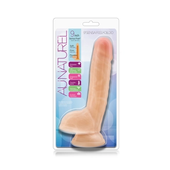 Cielisty realistyczny miękki penis dildo 23 cm