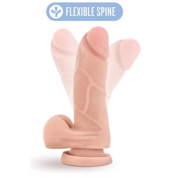 Dildo-au naturel 5.5inch mighty mike beige