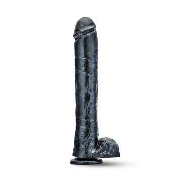 Dildo-JET DARK STEEL CARBON METALLIC BLACK