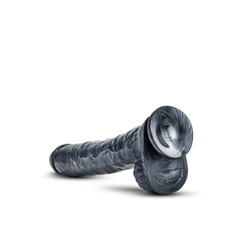 Dildo-JET DARK STEEL CARBON METALLIC BLACK