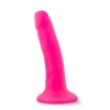 Dildo-neo 6inch dual density cock neon pink