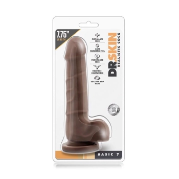 Dildo-dr. skin realistic cock basic 7inch